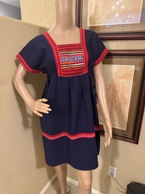 Women’s South American Ethnic Summer Dress sz S